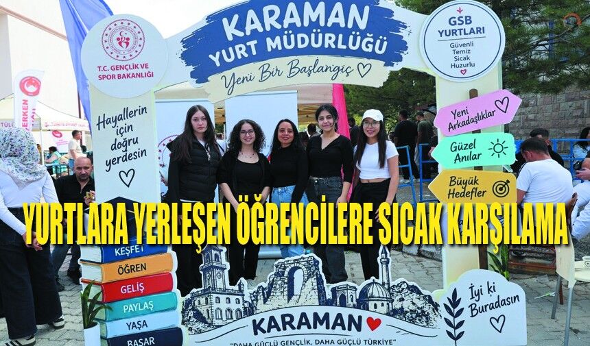 Üniversite Öğrencilerine Yurtlarda Sıcak Karşılama