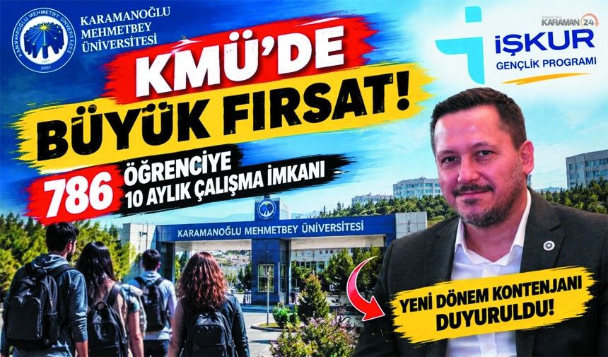 Selman Vekilden müjde 786 Öğrenciye İstihdam Fırsatı!